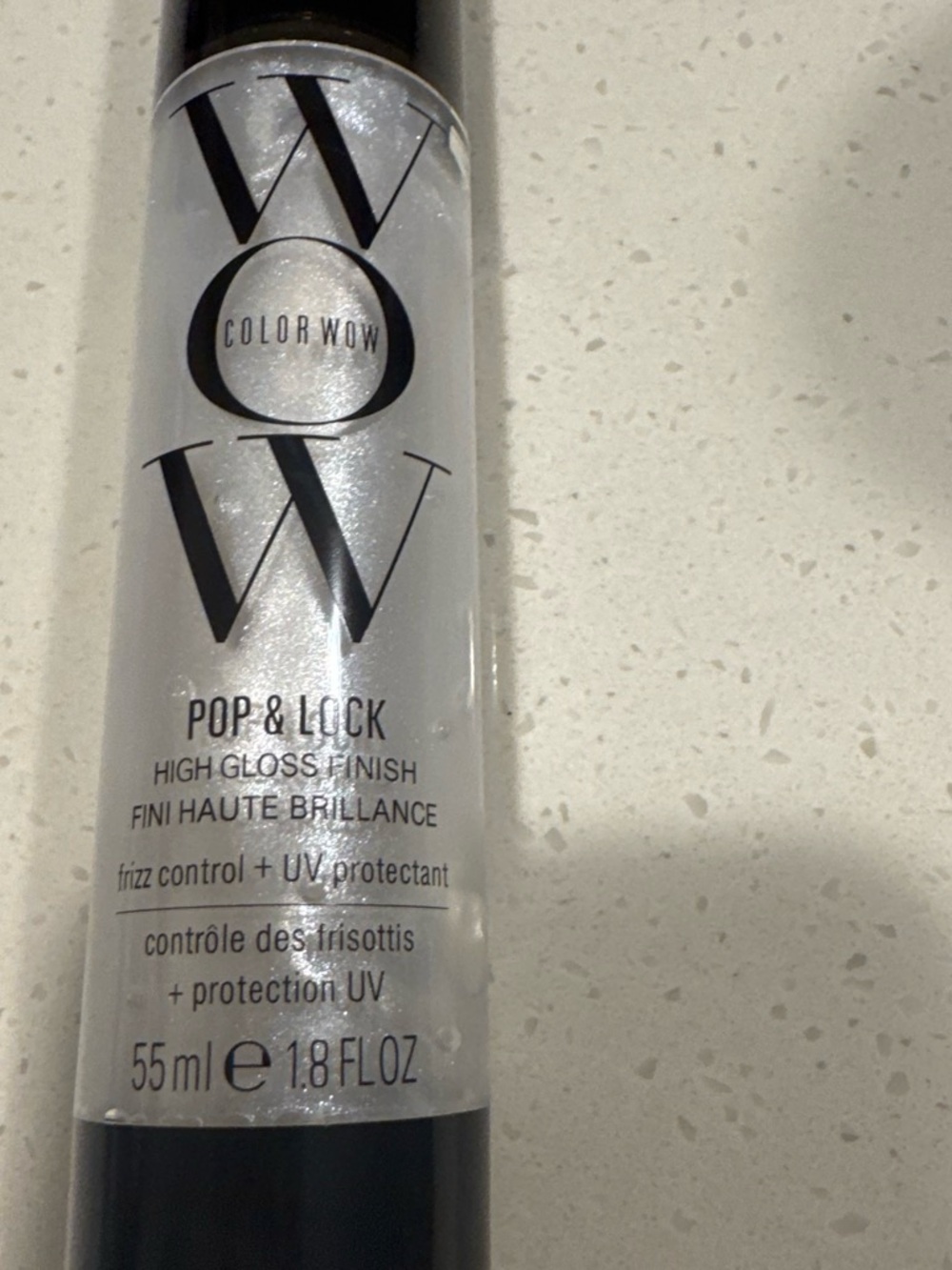 Color Wow Pop & Lock High Gloss Finish Spray — Silver